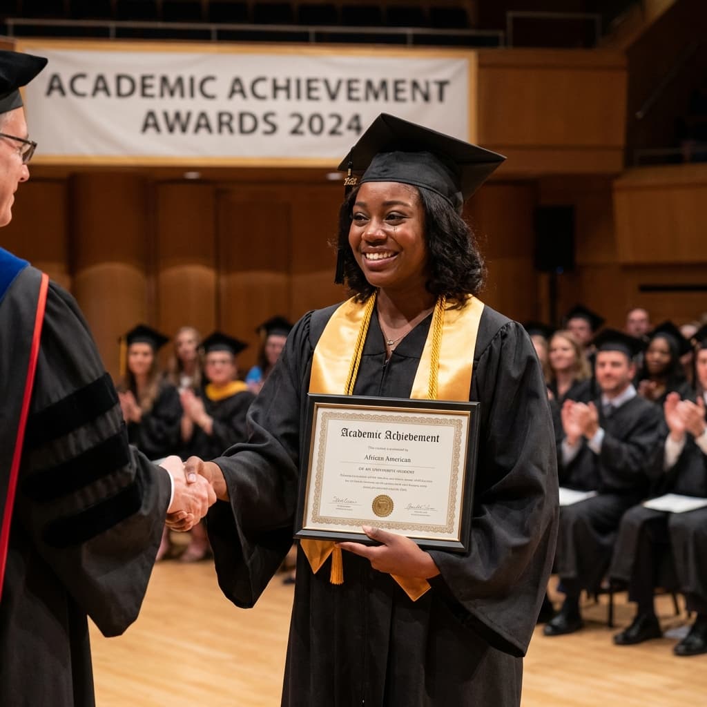 Scholarship awards ceremony.